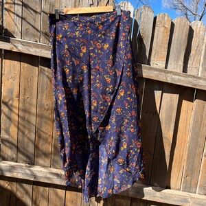 Madewell floral midi skirt!
